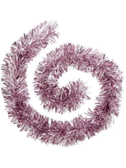 Guirlande de noël boa 150x8x2m rose - Kiabi
