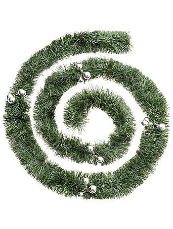Guirlande de noel + boules argent