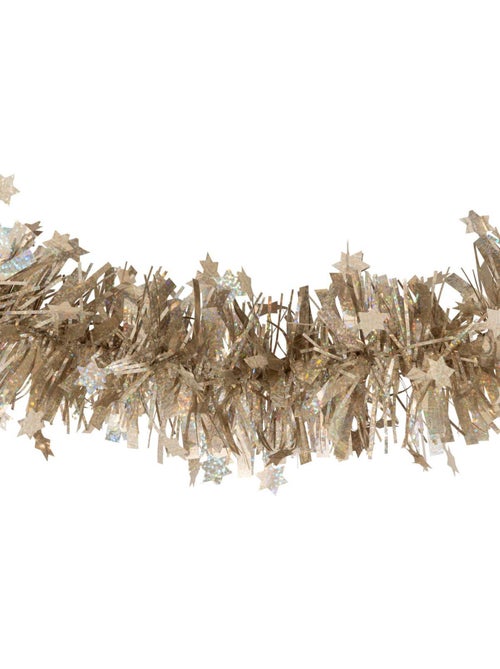 Guirlande de noël étoile 100x6x2m nude - Kiabi