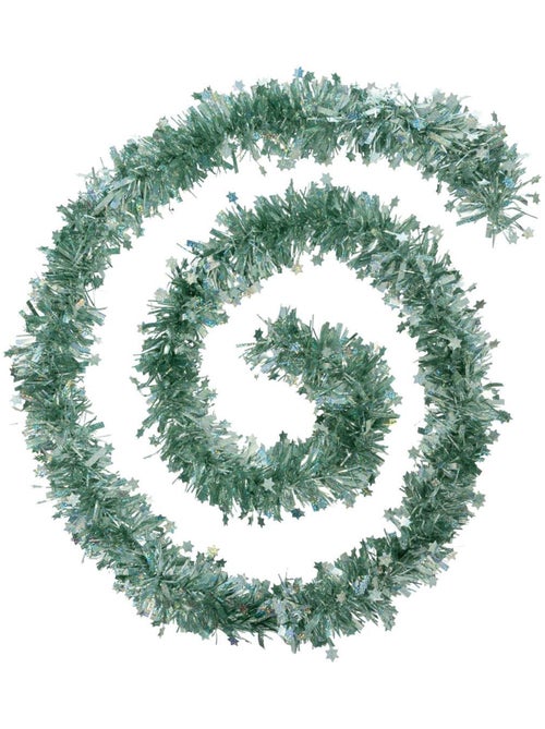Guirlande de noël étoile 100x6x2m vert amande - Kiabi