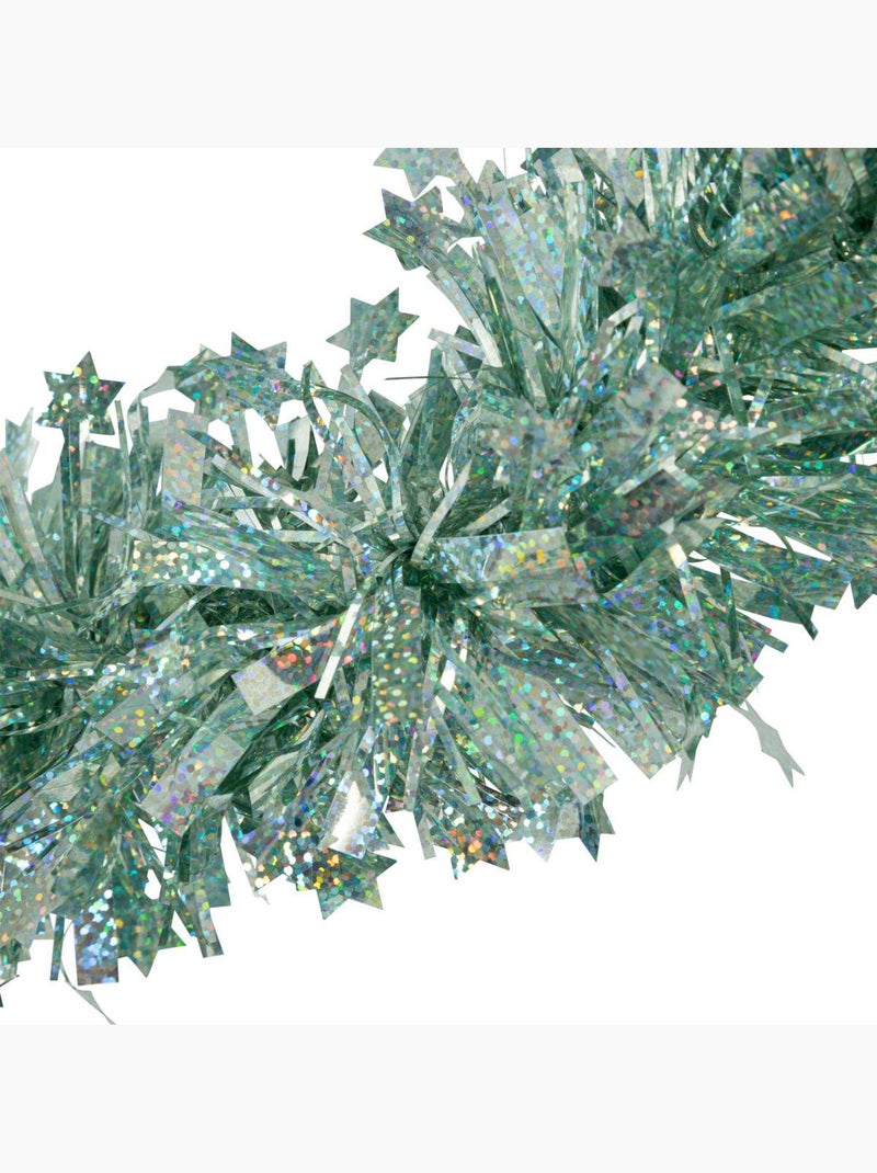 Guirlande de noël étoile 100x6x2m vert amande Vert clair - Kiabi