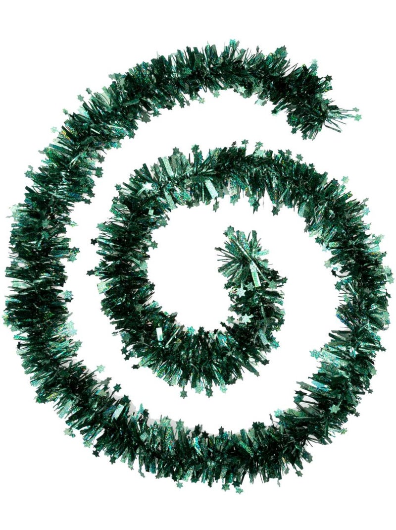 Guirlande de noël étoiles laser olive 100x6x2m Vert olive - Kiabi