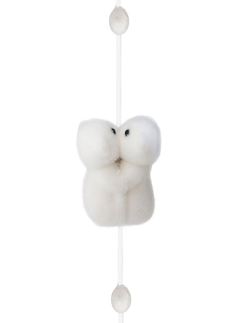 Guirlande de Noël ours polaires Blanc - Kiabi