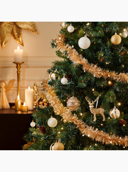 Guirlande de noël pastille 100x4x2m nude - Kiabi