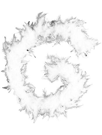 Guirlande de Noël Plumes Boa