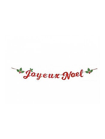 Guirlande deco lettres Joyeux noel