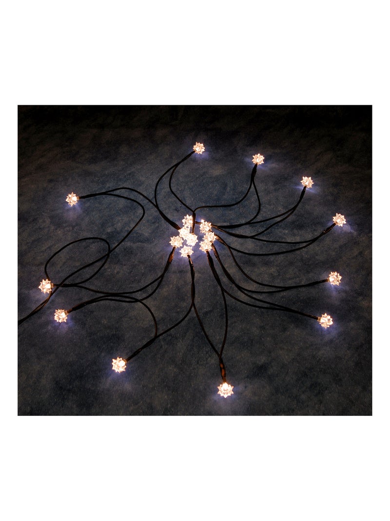 Guirlande électrique 20 led clignotantes Blanc - Kiabi