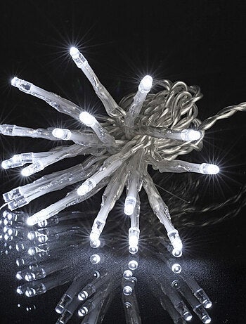 Guirlande électrique 300Led Blanc 12m
