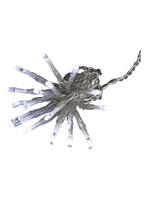 Guirlande électrique 300Led Blanc 12m - Kiabi