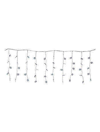 Guirlande électrique Banniere 60 Led flocons