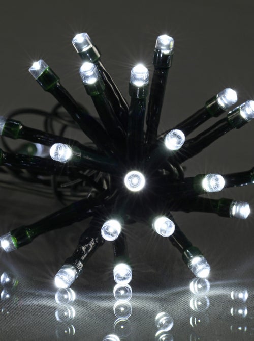 Guirlande électrique exterieur 300Led Blanc - Kiabi Guirlande électrique exterieur 300Led Blanc - Kiabi