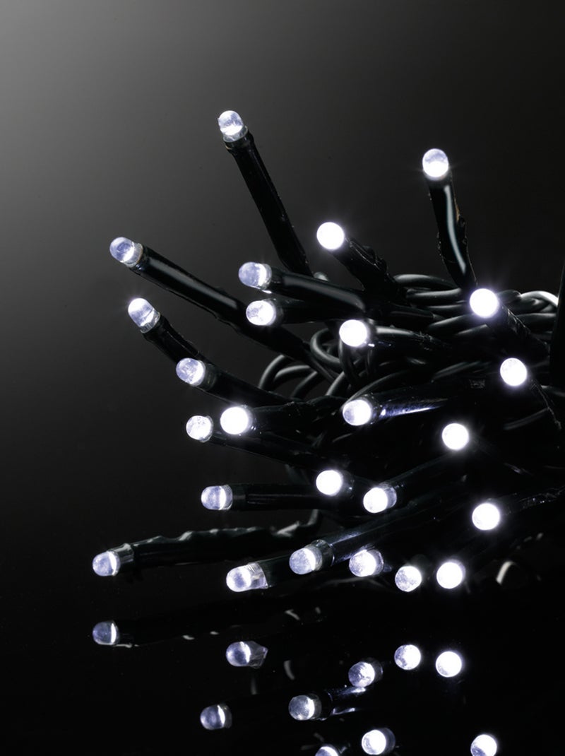 Guirlande électrique exterieur 360 led blanc 36m Blanc - Kiabi