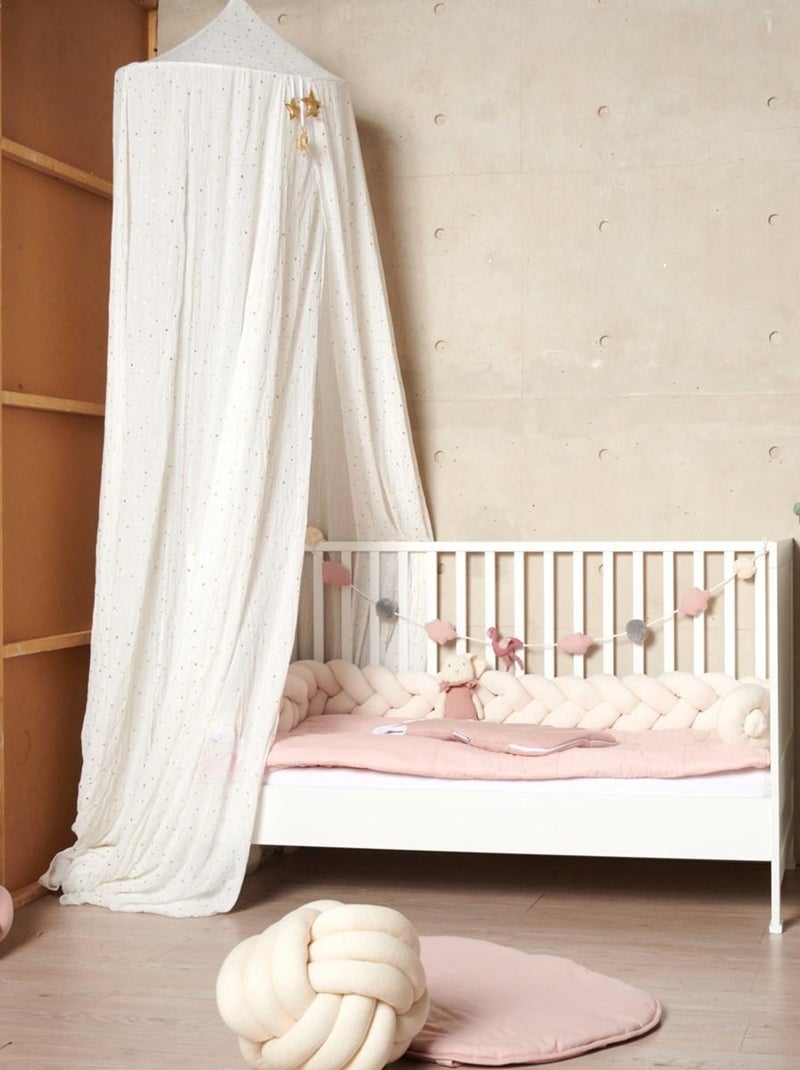 Guirlande en coton jersey flamant rose 150 cm horizontale Rose foncé - Kiabi