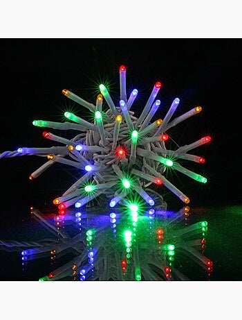 Guirlande exterieur 120 Led multicouleur 12m
