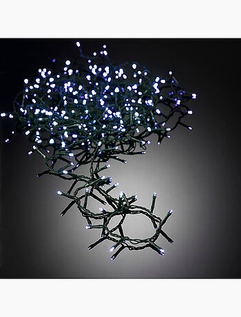 Guirlande exterieur 200Led Blanc 8m