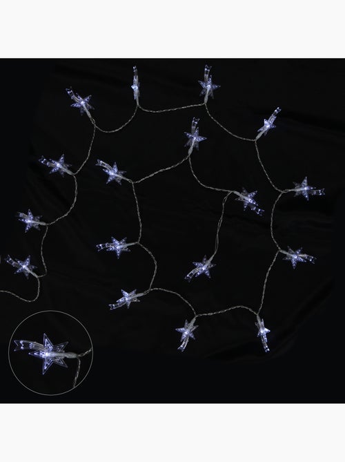 Guirlande exterieur 40 etoiles filantes - Kiabi