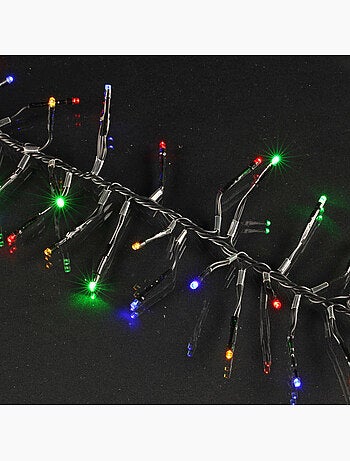 Guirlande exterieur large 200 Led 2 m multicouleur