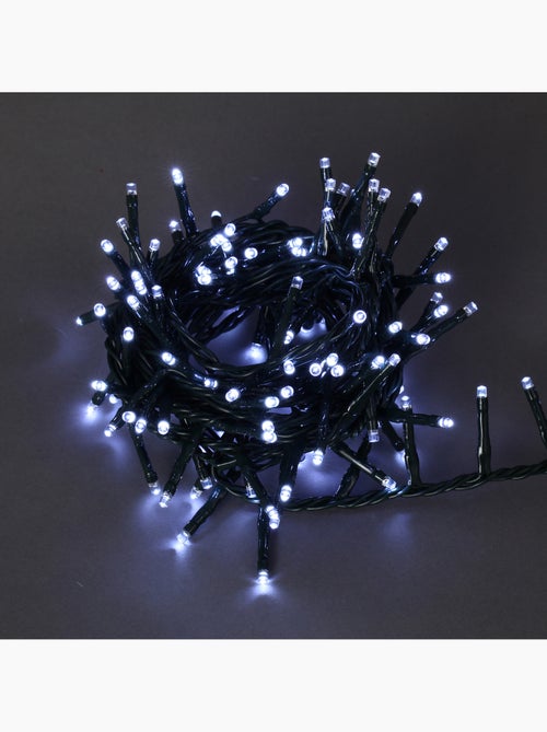 Guirlande exterieure 600 Led blanc 15 m - Kiabi
