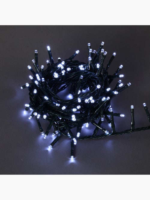 Guirlande exterieure 600 Led blanc 15 m - Kiabi