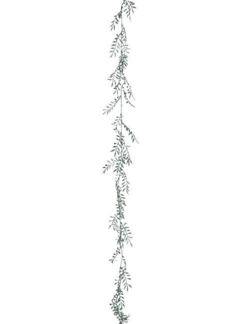 Guirlande feuilles 1,80m plastique vert - Kiabi