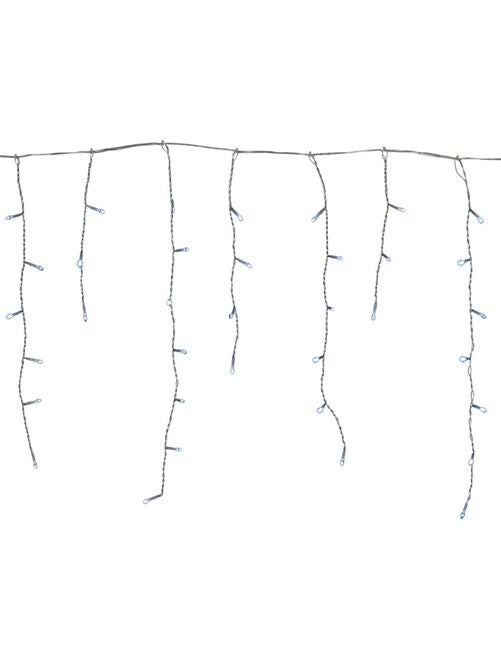 LED Meteor Shower Rain Lights 50cm 10 Tubes 480 LEDs IP65 Étanche Guirlande Lumineuse Guirlande Lumineuse Décoration De Sapin De Noël Pour Fête De