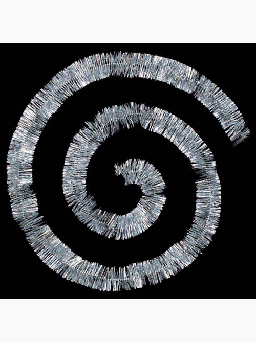Guirlande holographique brins fins 5 cm x 2m 4 plis argent - Kiabi Guirlande holographique brins fins 5 cm x 2m 4 plis argent - Kiabi