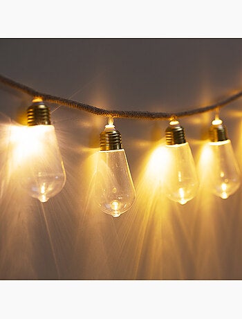 Guirlande LED 10 ampoules ARINA