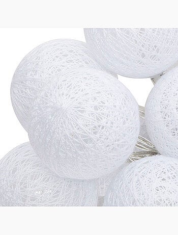 Guirlande LED 10 boules à pile TARA