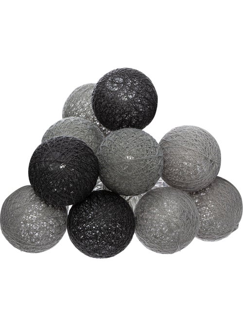Guirlande LED 10 boules à pile TARA - Kiabi