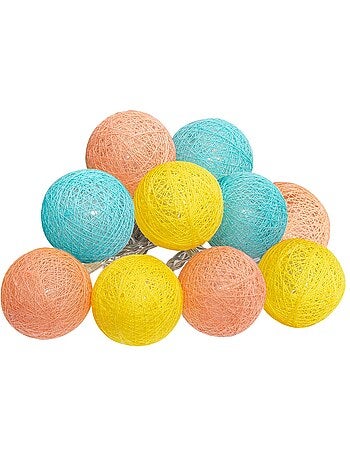 Guirlande LED 10 boules à pile TARA