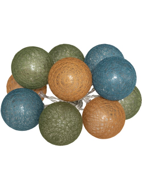Guirlande LED 10 boules à pile TARA - Kiabi Guirlande LED 10 boules à pile TARA - Kiabi