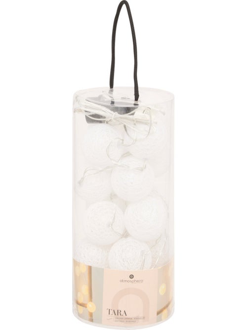 Guirlande LED 20 boules secteur TARA - Kiabi
