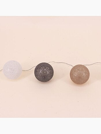 Guirlande led 8 boules