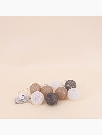 Guirlande led 8 boules