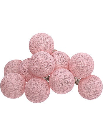 Guirlande LED 10 boules à pile TARA