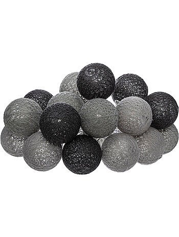 Guirlande LED à piles 16 boules TARA
