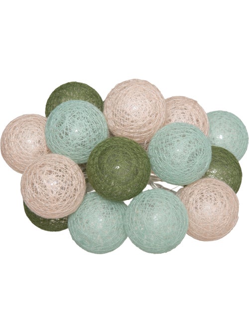 Guirlande LED à piles 16 boules TARA - Kiabi