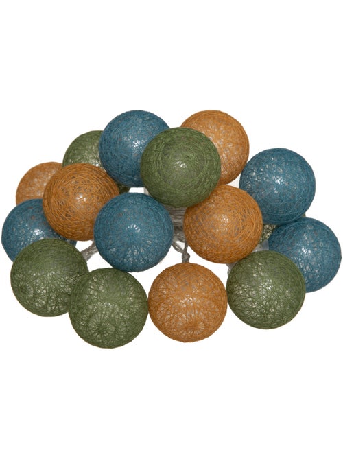 Guirlande LED à piles 16 boules TARA - Kiabi