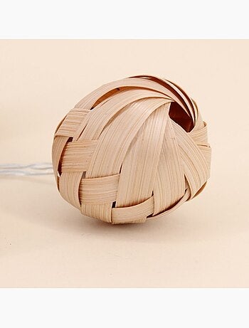 Guirlande LED en rotin 165cm