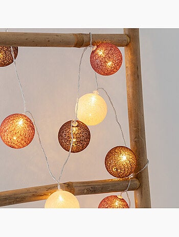 Guirlande led 20 boules secteur tara