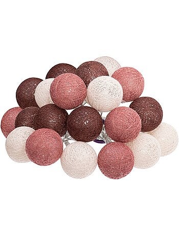 Guirlande led 20 boules secteur tara