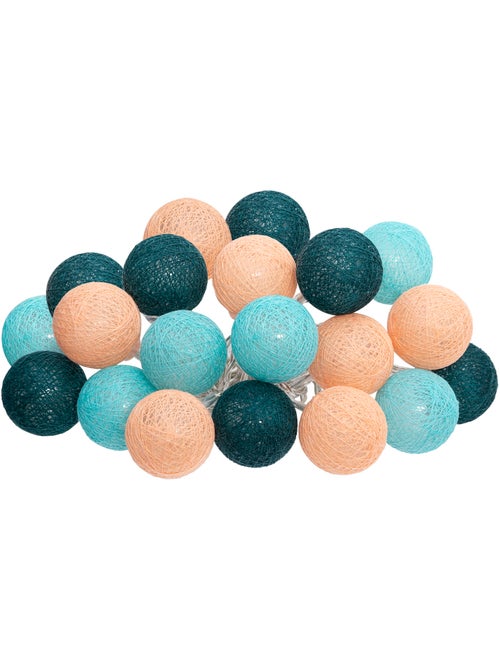 Guirlande LED Secteur 20 Boules BOX - Kiabi Guirlande LED Secteur 20 Boules BOX - Kiabi