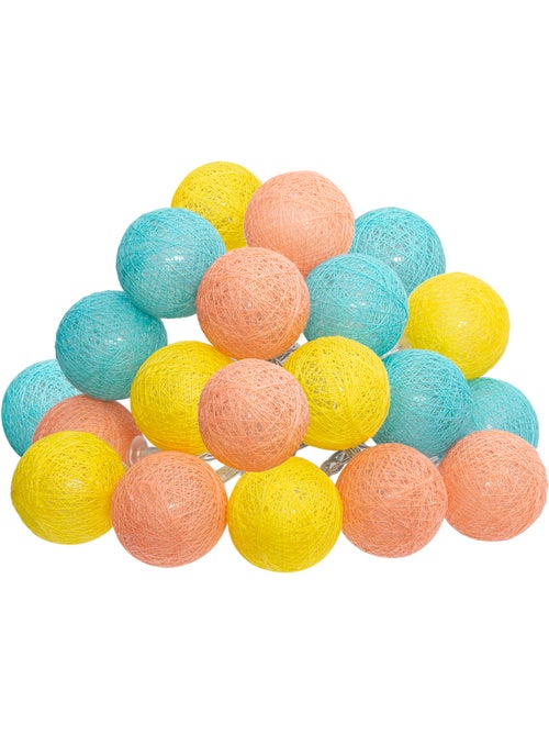 Guirlande LED Secteur 20 Boules BOX - Kiabi Guirlande LED Secteur 20 Boules BOX - Kiabi