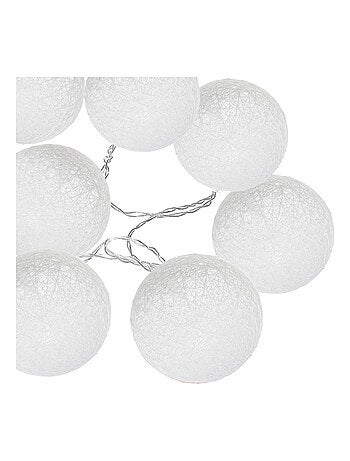 Guirlande lumineuse exterieur blanc 20m - Blanc - Kiabi - 17.69€