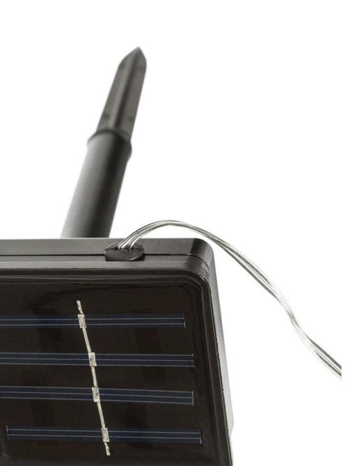 Guirlande LED solaire 10 boules blanches - Kiabi