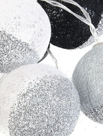 Guirlande lumineuse 10 LED Boule Céleste