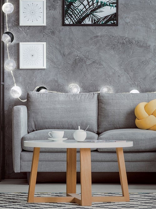 Guirlande lumineuse 10 LED Boule Céleste - Kiabi