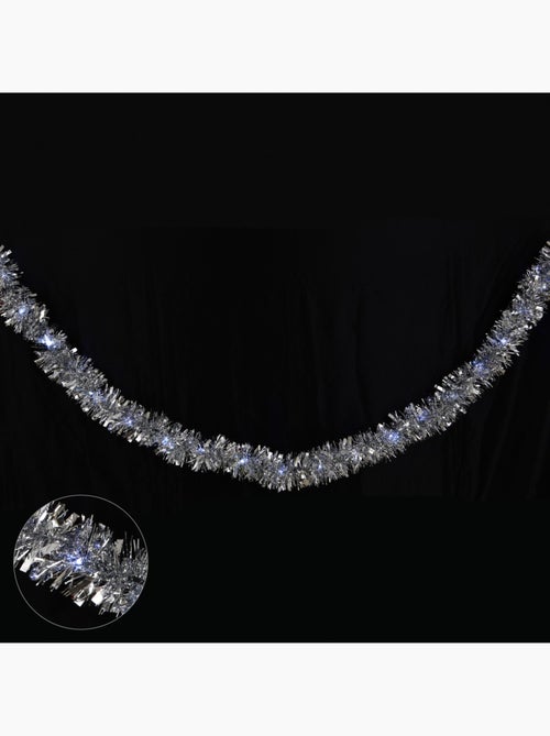 Guirlande lumineuse 2m Argent - Kiabi