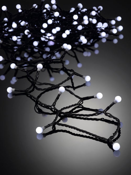 Guirlande Lumineuse Boules Cerise 200 LED Blanc 8 Fonctions - Kiabi