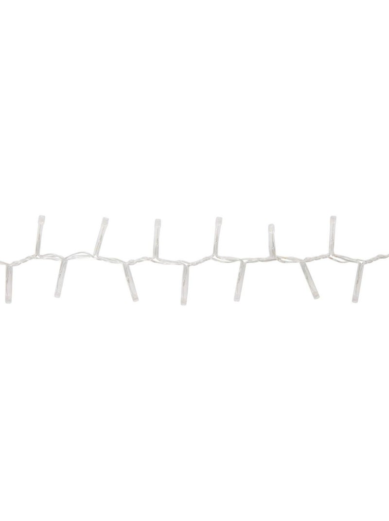 Guirlande lumineuse cluster d'extérieur 30 m 1500 led blanc froid 13 fonctions sur secteur Blanc froid - Kiabi